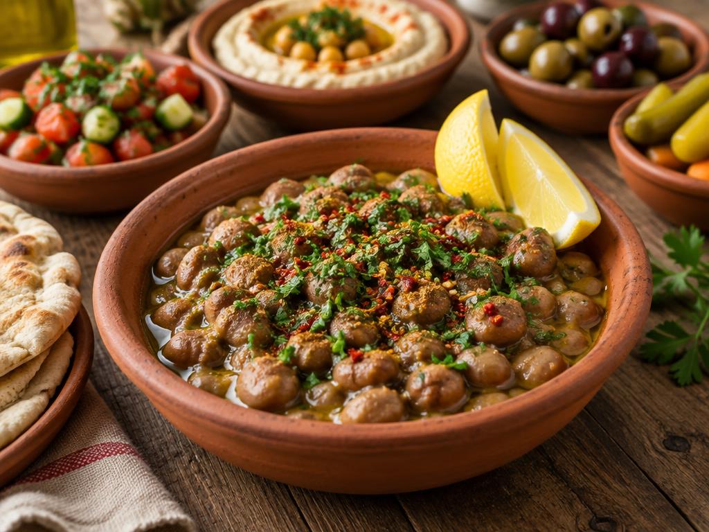 صحن فول