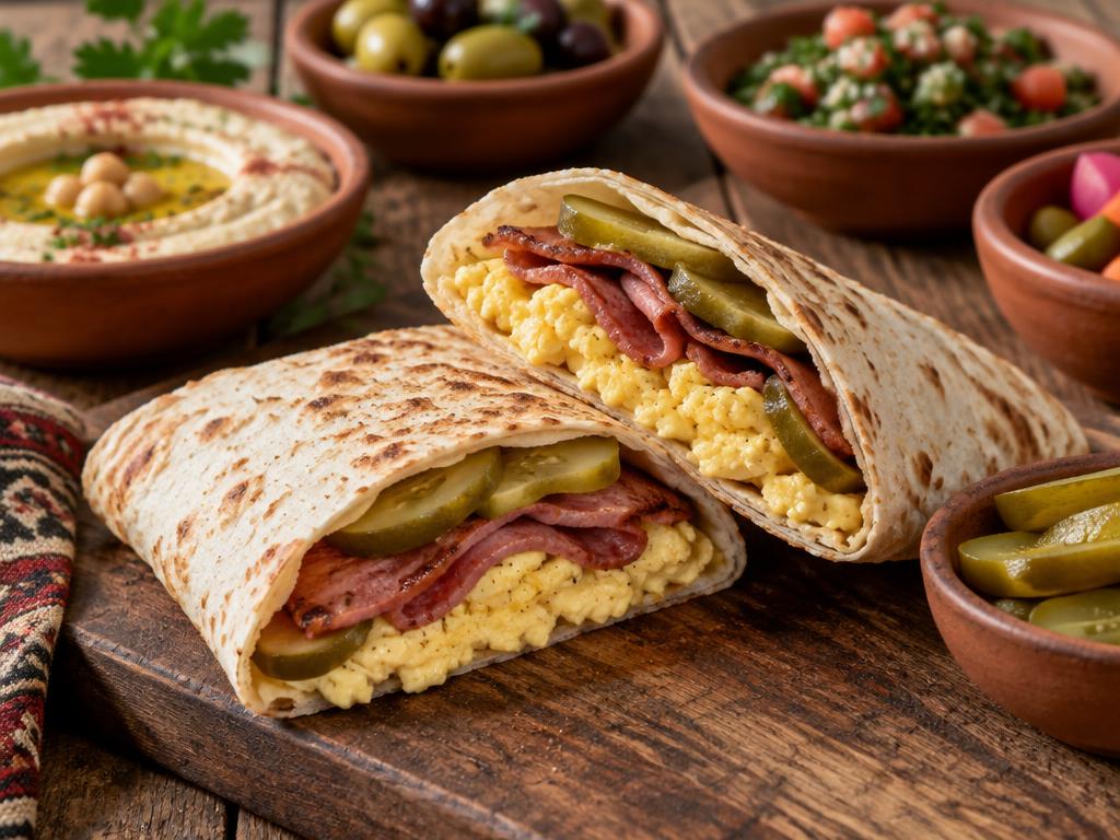 ساندويش بيض بالسنيورة